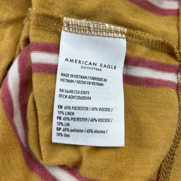 American Eagle Striped knot tank top - Picture 5 of 12